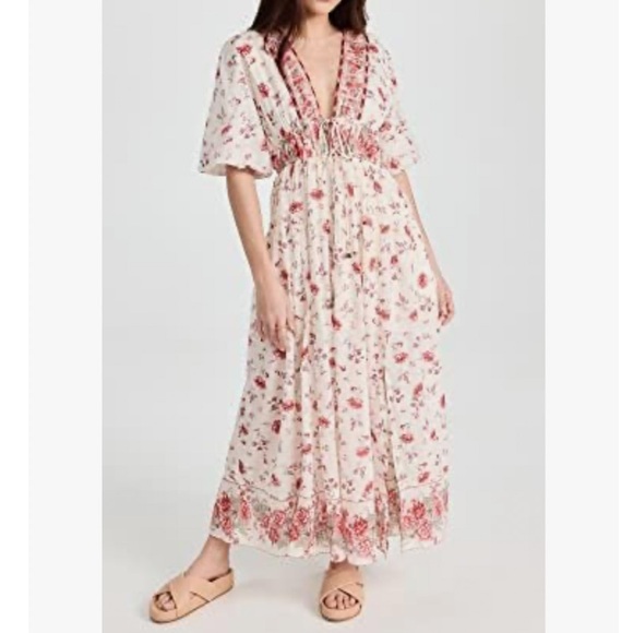 NWT Free People Ankle Length Floral Dress, size S - Picture 1 of 7